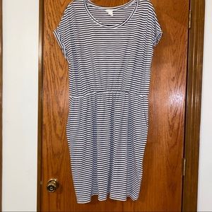 H&M Striped T-shirt Dress